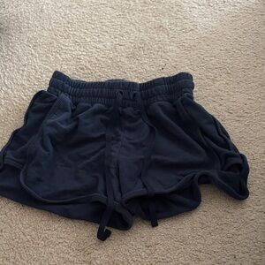 Hollister Women's Dark Blue Athletic Shorts